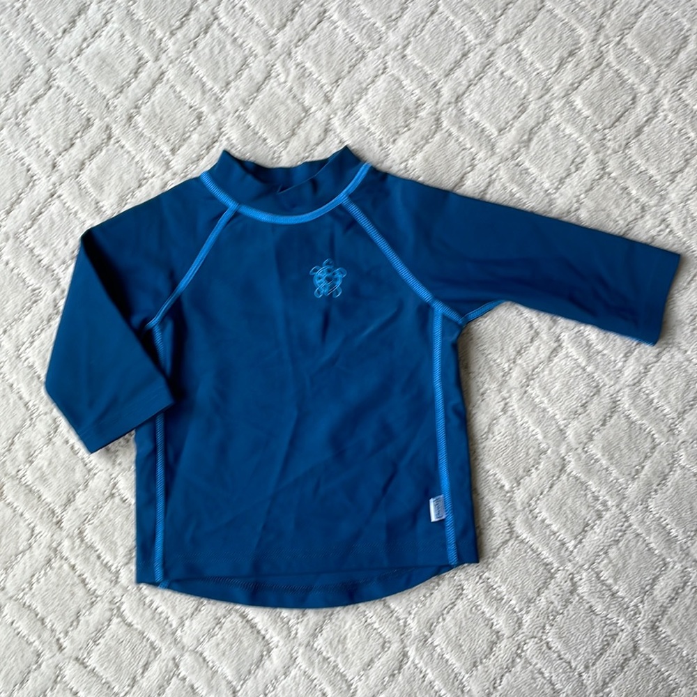 i Play Blue Rashguard